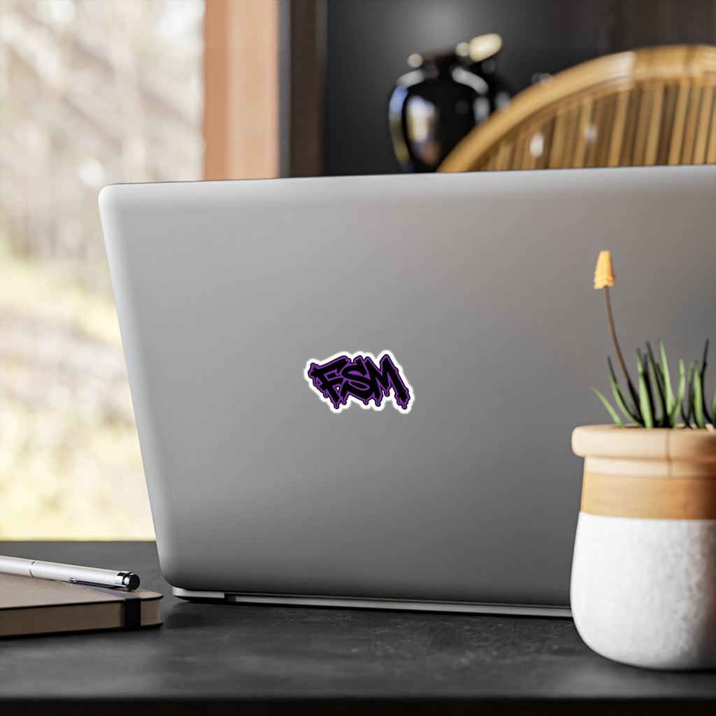 Graffiti-Style FSM Sticker