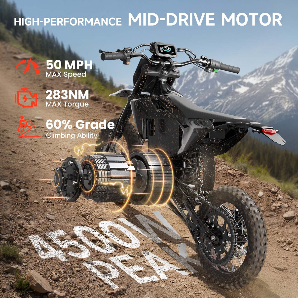 X1 Spark M Electric Mini Bike