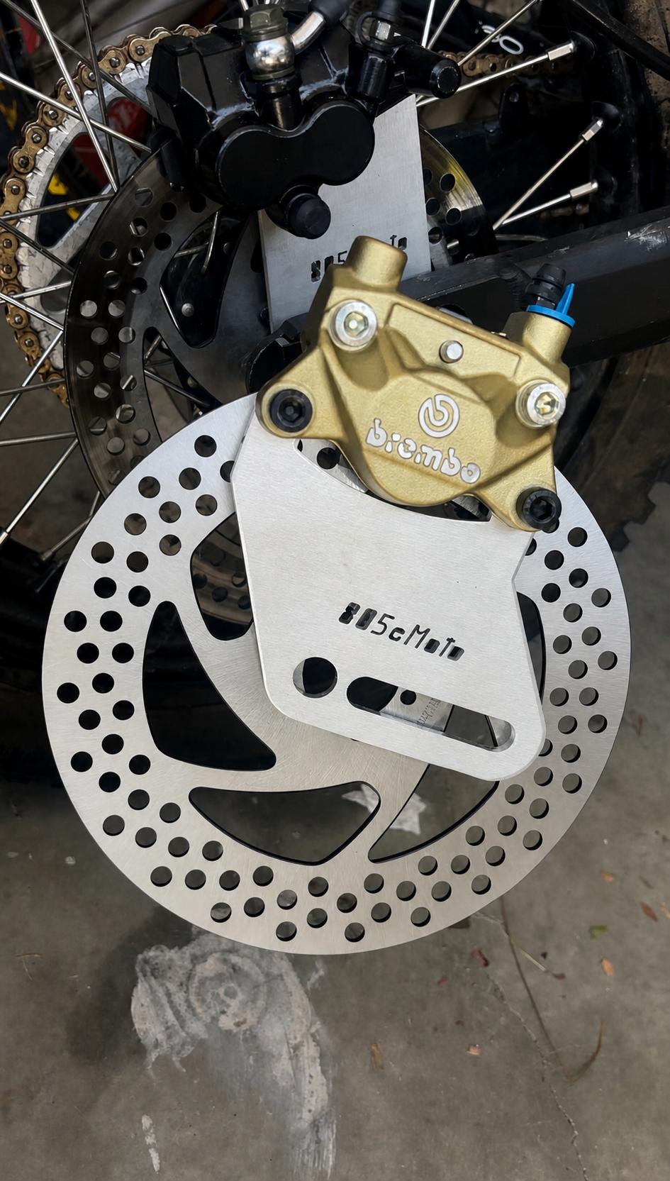 Brembo - (220mm Rotor Required) Rawrr Mantis X / PRO Rear Brake Upgrade Kit (Blue or Red +1 Week Delivery as Special Order)